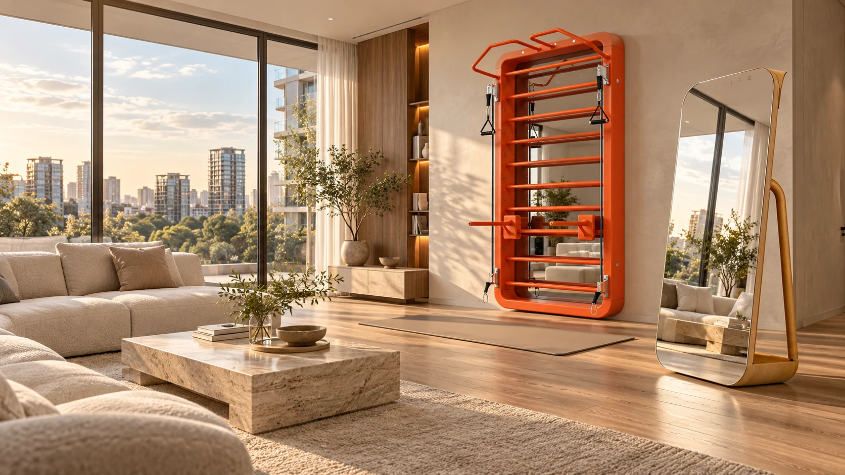 Home — фитнес-оборудование Desire в пространстве